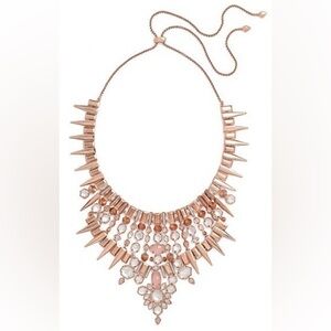 NWOT Kendra Scott Seraphina Necklace in Rose Gold